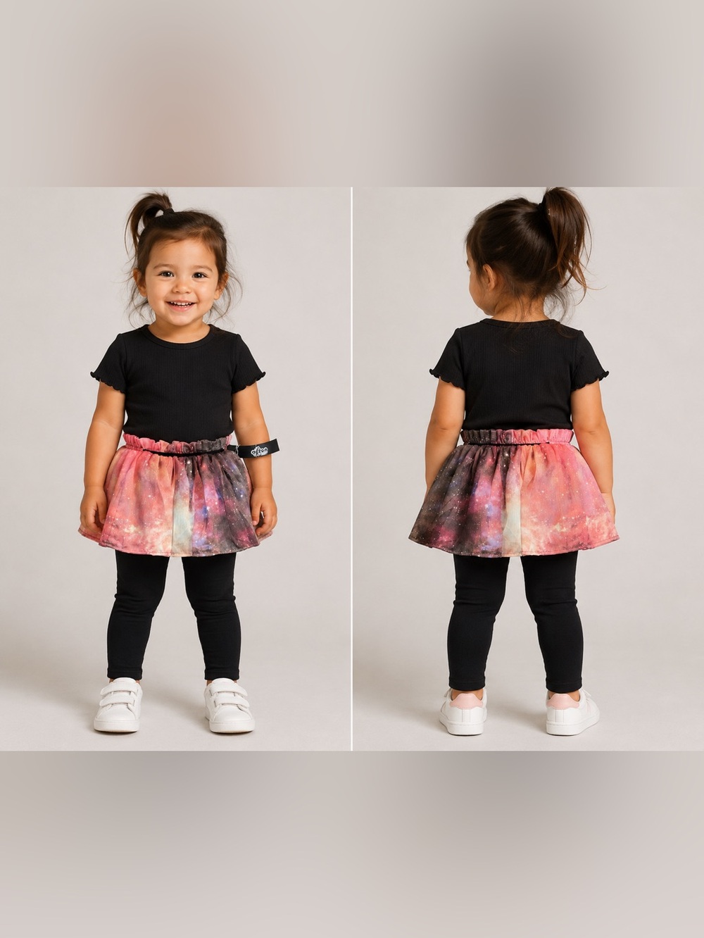 AFTON STREET LEGGINGS W/ ATTACHED TUTU - BLACK 18 MONTHS (NEW WITH TAGS) A12